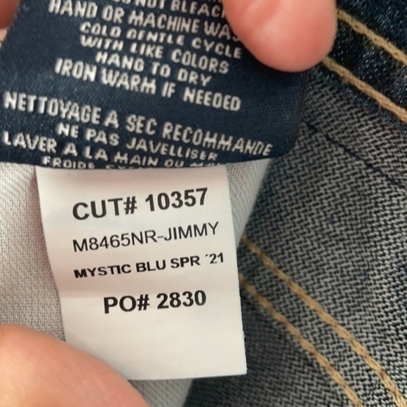 FIDELITY Jimmy Mystic Blu slim Straight Jeans - Picture 11 of 13